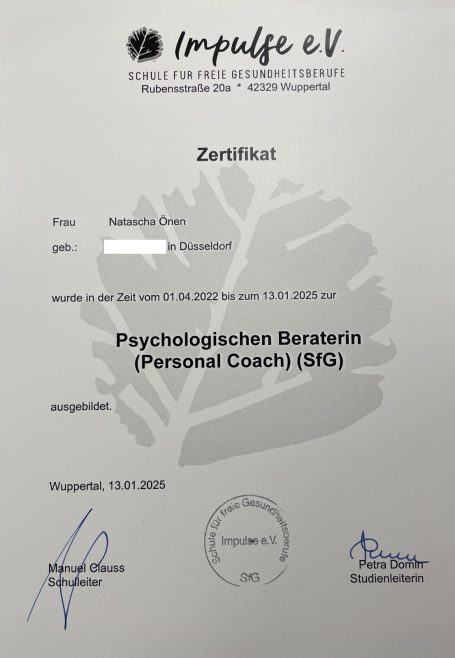 Zertifikat